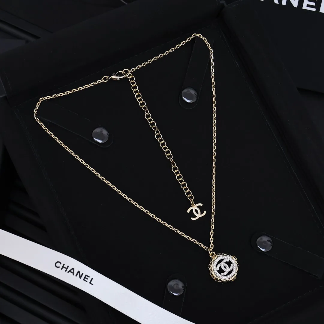 洗練された CCロゴ シャネル ネックレス コピー ラインストーン アクセサリー