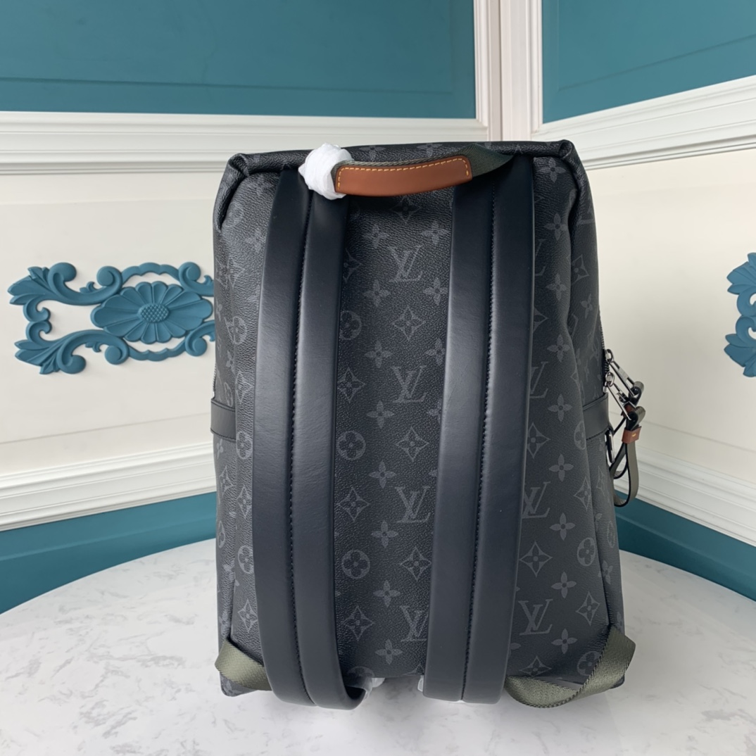 M45218 Monogram Eclipse ルイヴィトン メンズバッグ コピー バックパック Gaston Labels 限定版