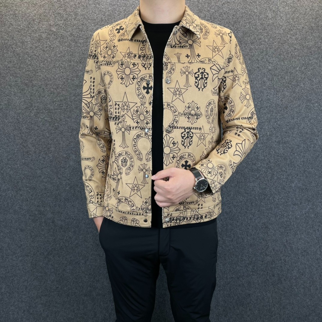 個性 ロゴ 刺繍 デニム ロムハーツ ジャケット コピー メンズ 注目される おしゃれ カジュアル 人気 ファッション