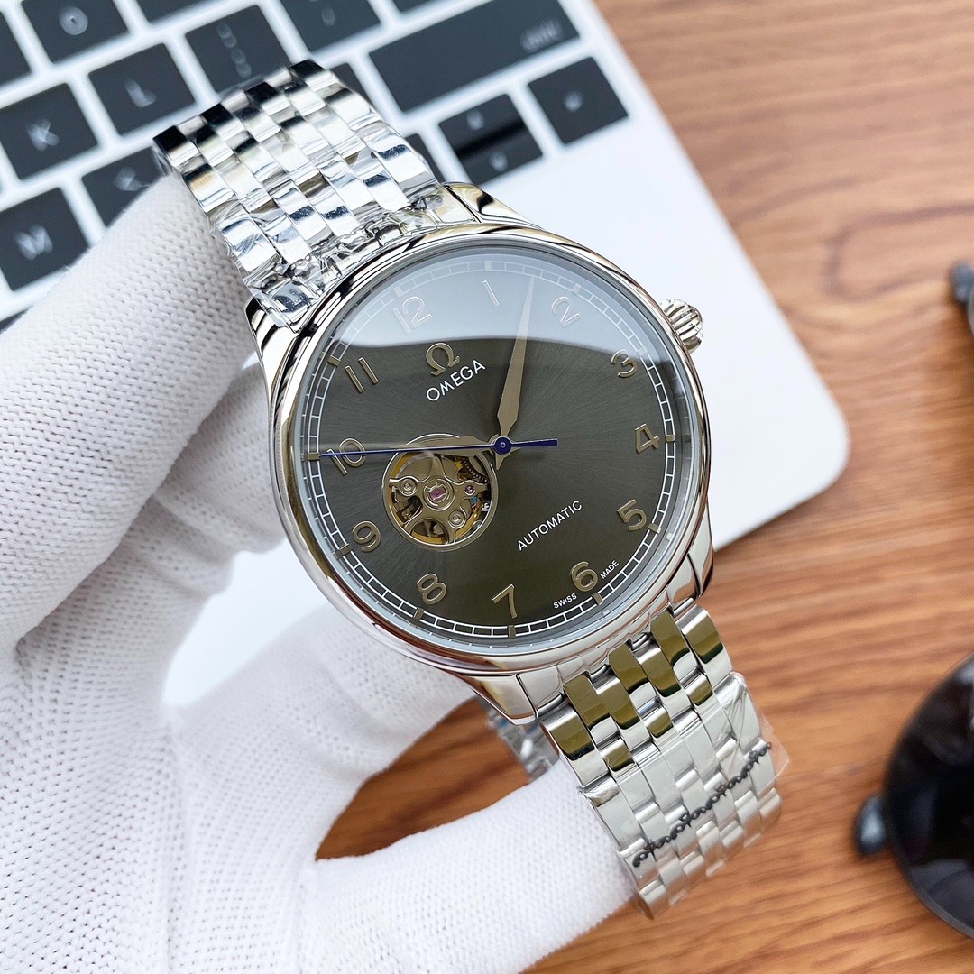 オメガ 時計 コピー シンプル おしゃれ カジュアル ビジネス 人気 メンズ 40mm ステンレス 腕時計