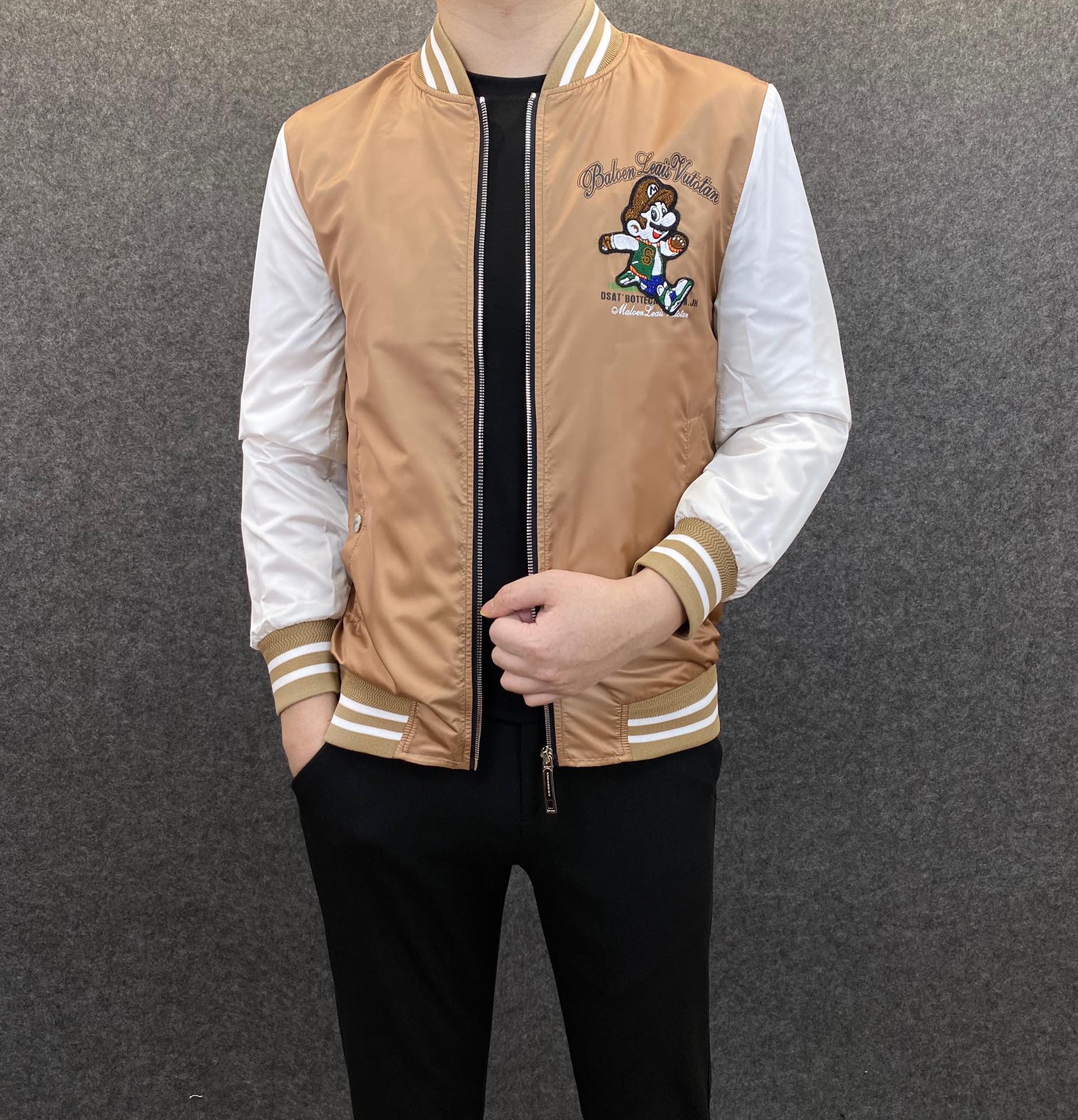 オシャレ 人気 カジュアル 長袖 ドルチェ&ガッバーナ ジャケット コピー メンズ 4色あり アウター 合わせやすい