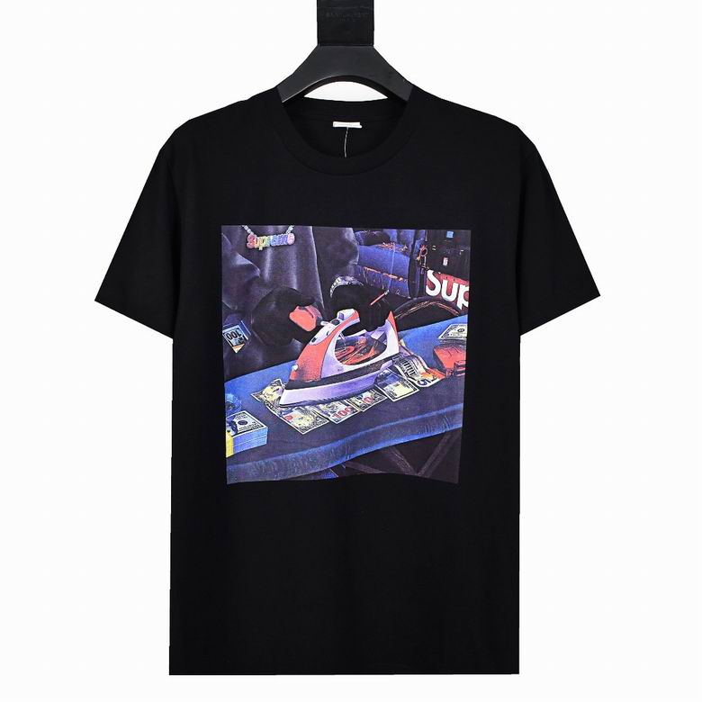 おしゃれ カジュアル 人気 シュプリーム tシャツ コピー コットン 着心地いい プリント クルーネック定番 春夏 トップス 