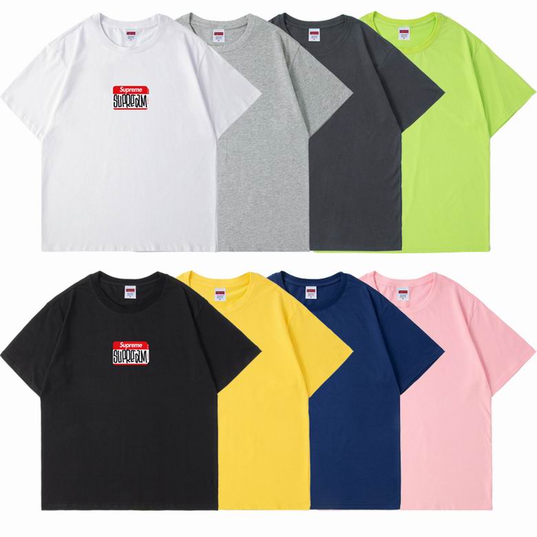 選べる8色 クルーネック ロゴ シンプル おしゃれ 半袖 春夏 トップス シュプリーム tシャツ コピー 人気