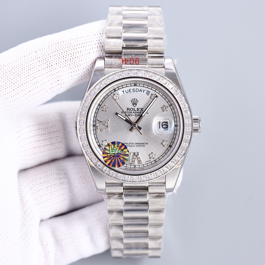 高品質 上品 メンズ オイスター ロレックス 腕時計 コピー デイデイト おしゃれ フォーマル カジュアル  ウォッチ