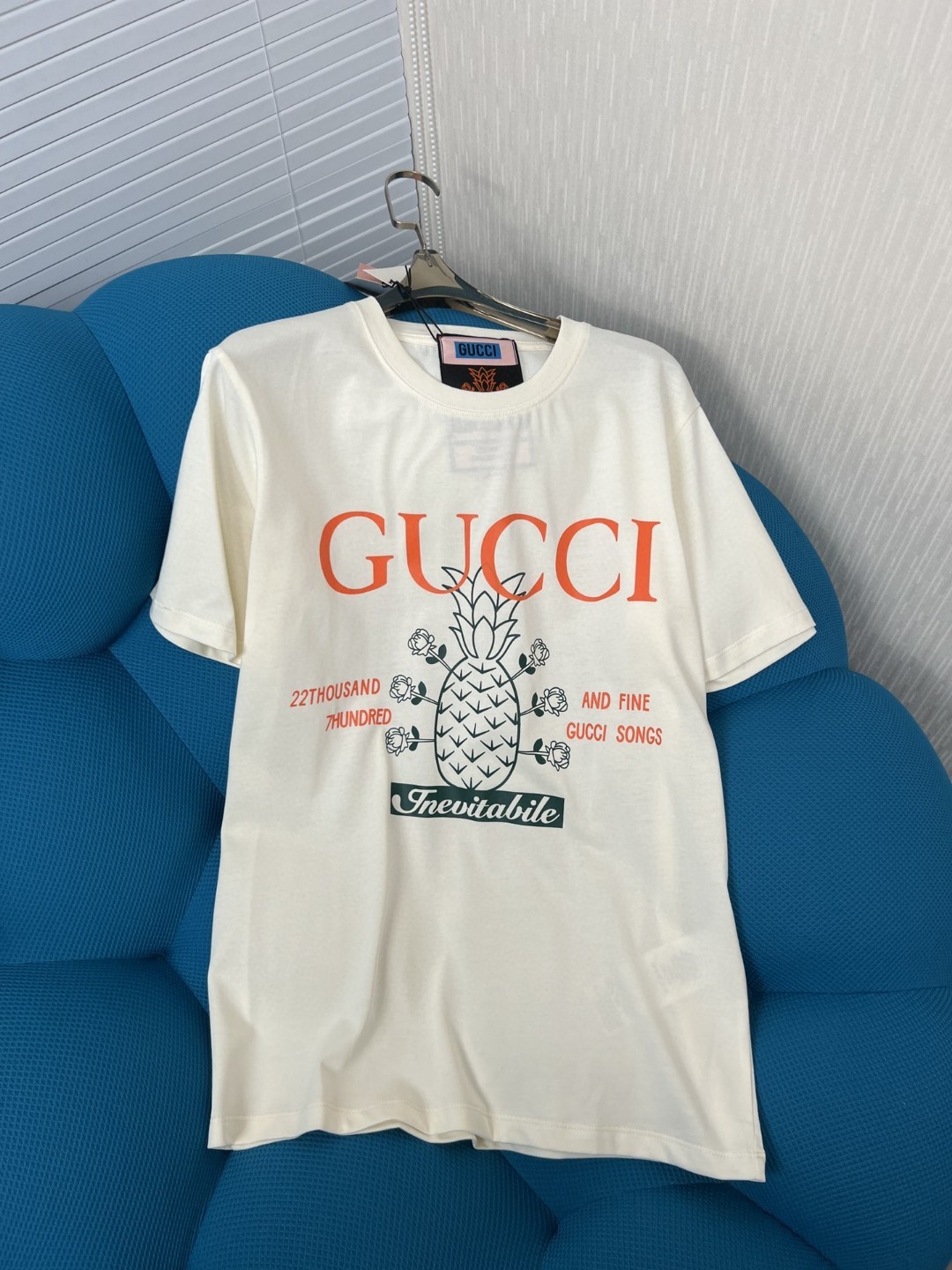 カジュアル ゆったり コットン グッチ 半袖Tシャツ コピー クルーネック おしゃれ トップス 春夏 新作