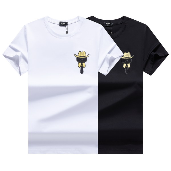 合わせやすい カジュアル スタイリッシュ ロゴ フェンディ Tシャツ コピー 半袖 トップス クルーネック