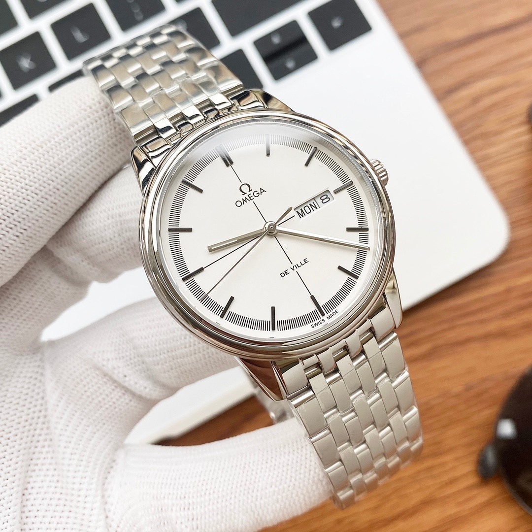 人気 メンズ 腕時計 ビジネス おしゃれ オメガ 時計 コピー シンプル 40mm 自動巻き 