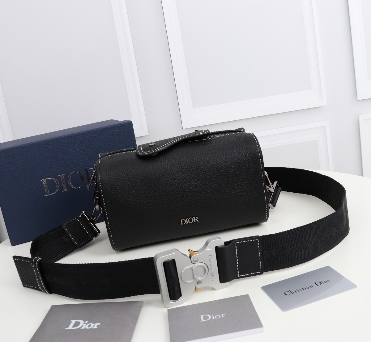Dior グレインドカーフスキン LINGOT 22 バッグ クリスチャン・ディオール バッグ コピー ショルダーバッグ