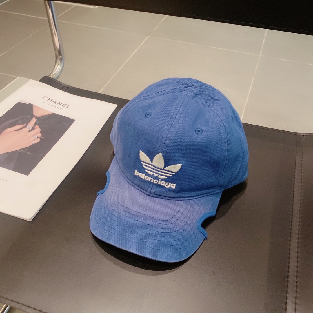 BALENCIAGA×ADIDAS ロゴ ベースボール ハット キャップ バレンシアガ 帽子  コピー 