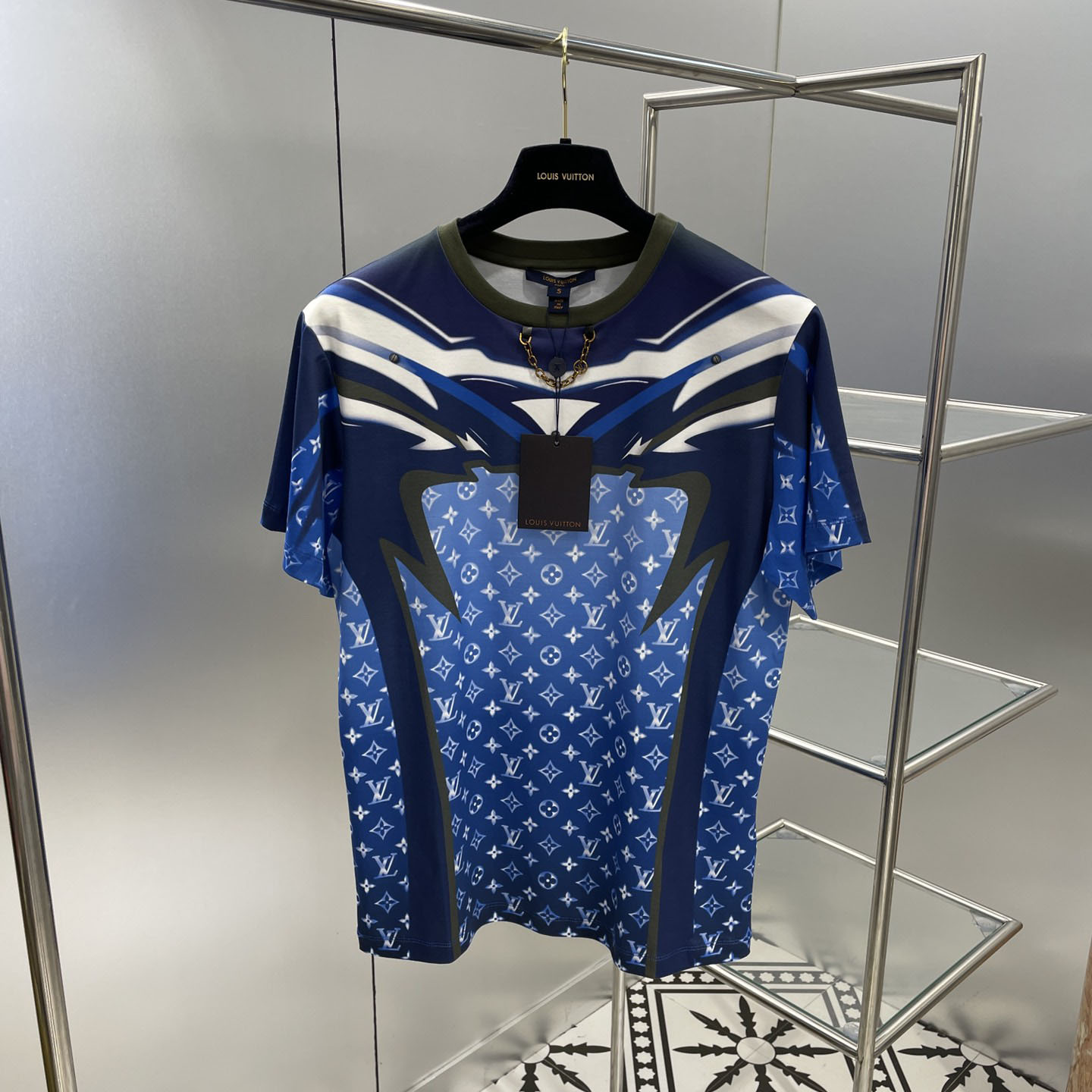 モノグラムジェットスキーTシャツ ルイヴィトン Tシャツ コピー 快適 合わせやすい
