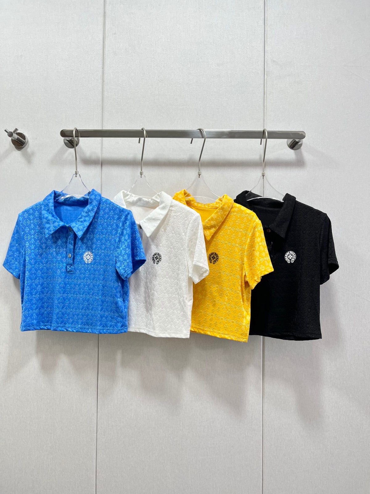 春夏 新作 ショート丈 クロムハーツ Tシャツ コピー レディース ポロシャツ