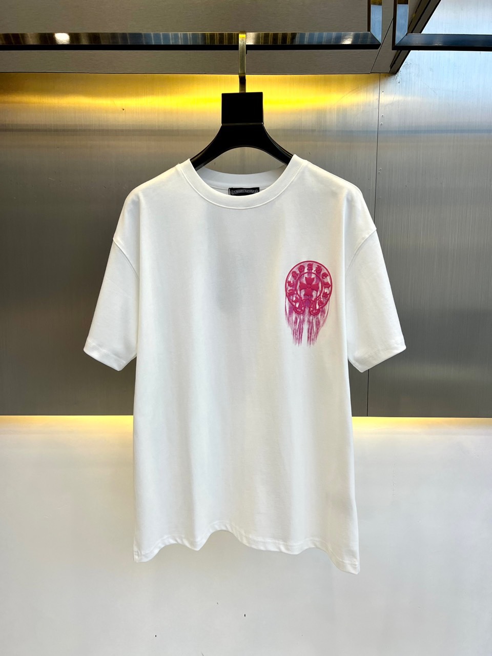 カジュアル 定番 ゆったり リラックス クロムハーツ Tシャツ コピー コットン 半袖Tシャツ