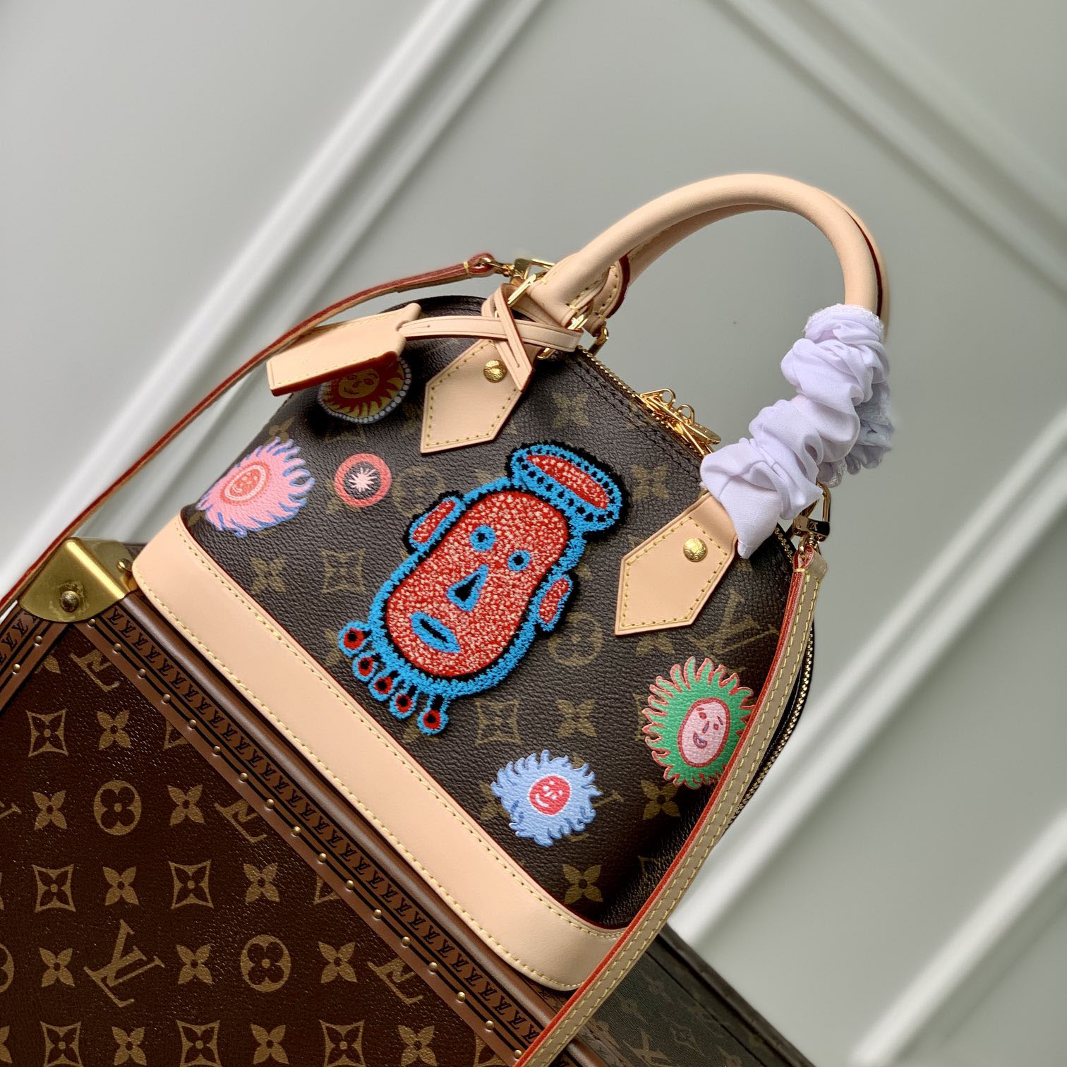 M46428 LV × YK アルマ BB ルイ・ヴィトン バッグ コピー レディース ハンドバッグ