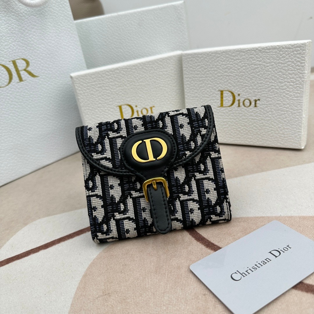 DIOR BOBBY ミニ バイフォールドウォレット クリスチャン・ディオール 財布 コピー 