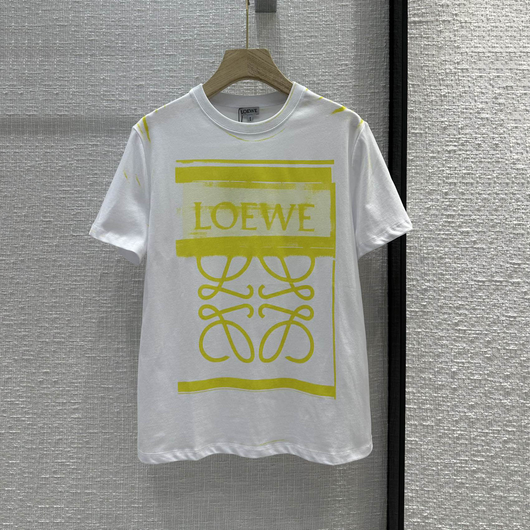 人気新作～アナグラム プリント ロエベ Tシャツ コピー クルーネック 半袖 トップス