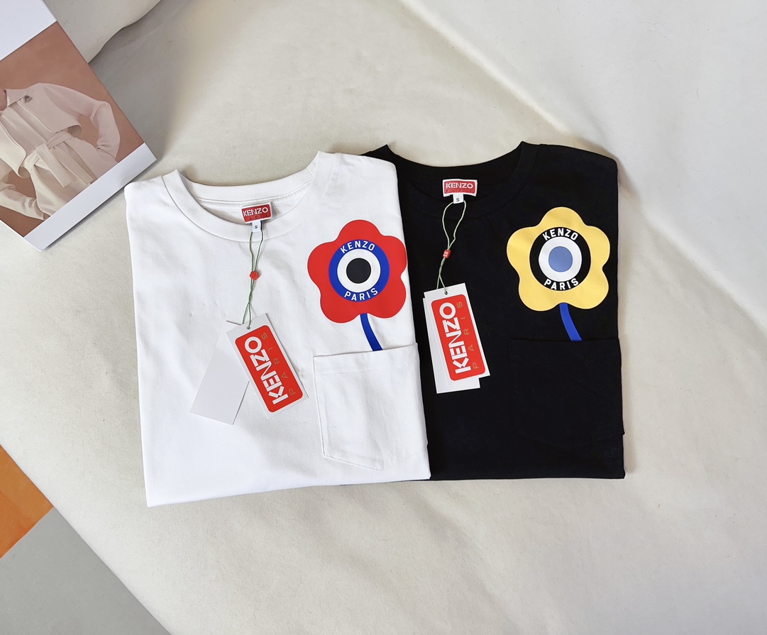 おしゃれ 合わせやすい KENZO TARGET プリント ケンゾー Tシャツ コピー コットン