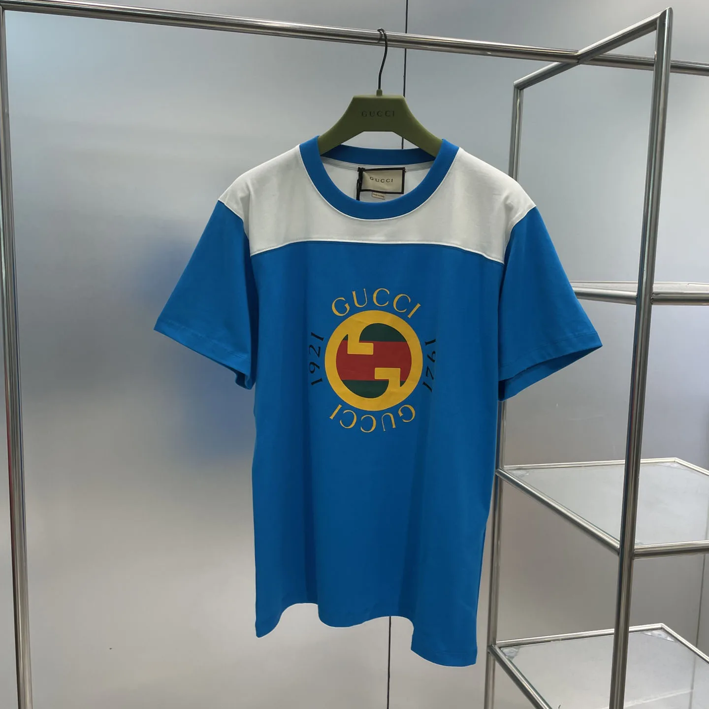 定番 おしゃれ ロゴ プリント クルーネック グッチ Tシャツ コピー 半袖 トップス 定番 おしゃれ ロゴ プリント クルーネック グッチ Tシャツ コピー 半袖 トップス