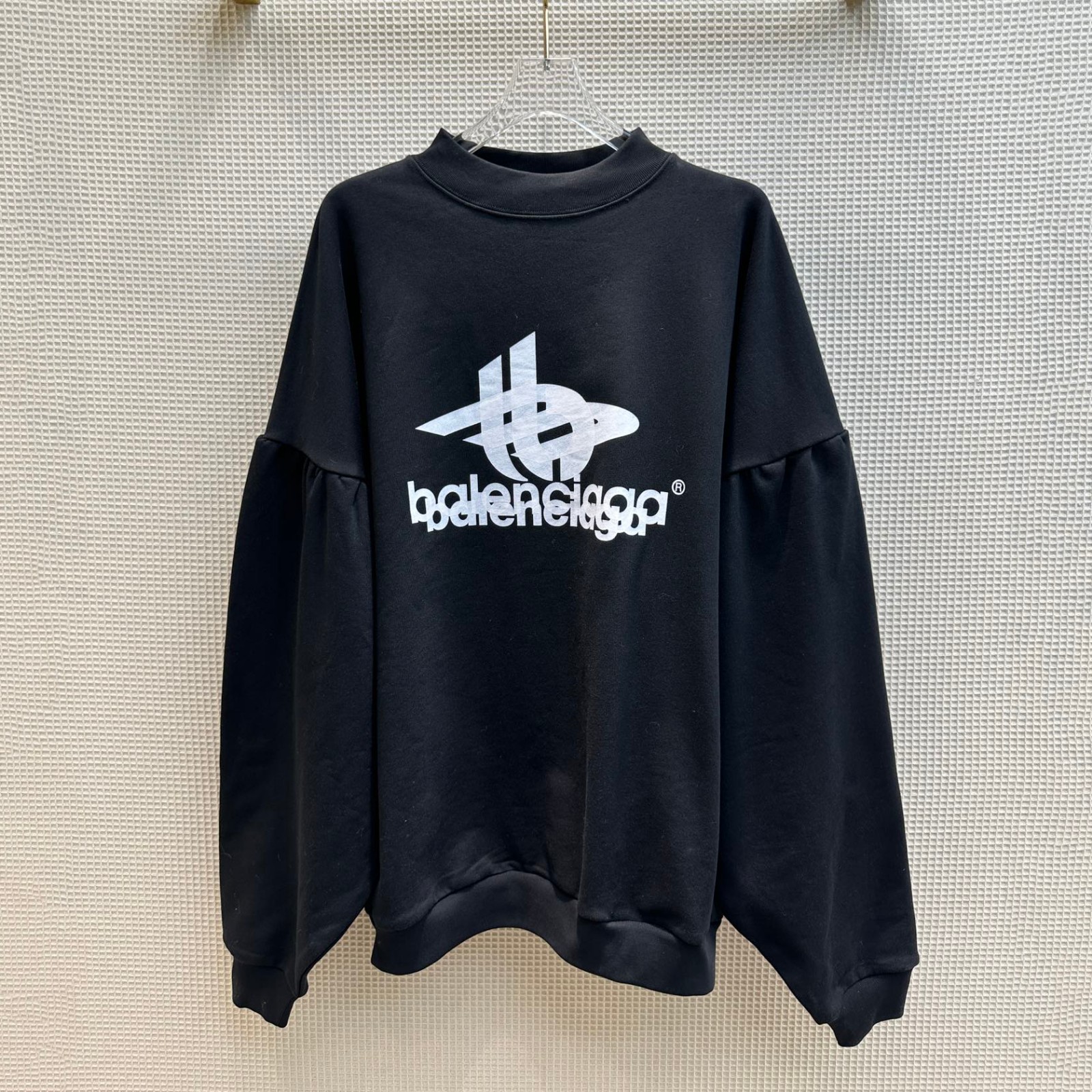 バレンシアガ オーバーサイズ LAYERED SPORTS ROUND スウェットシャツ コピー