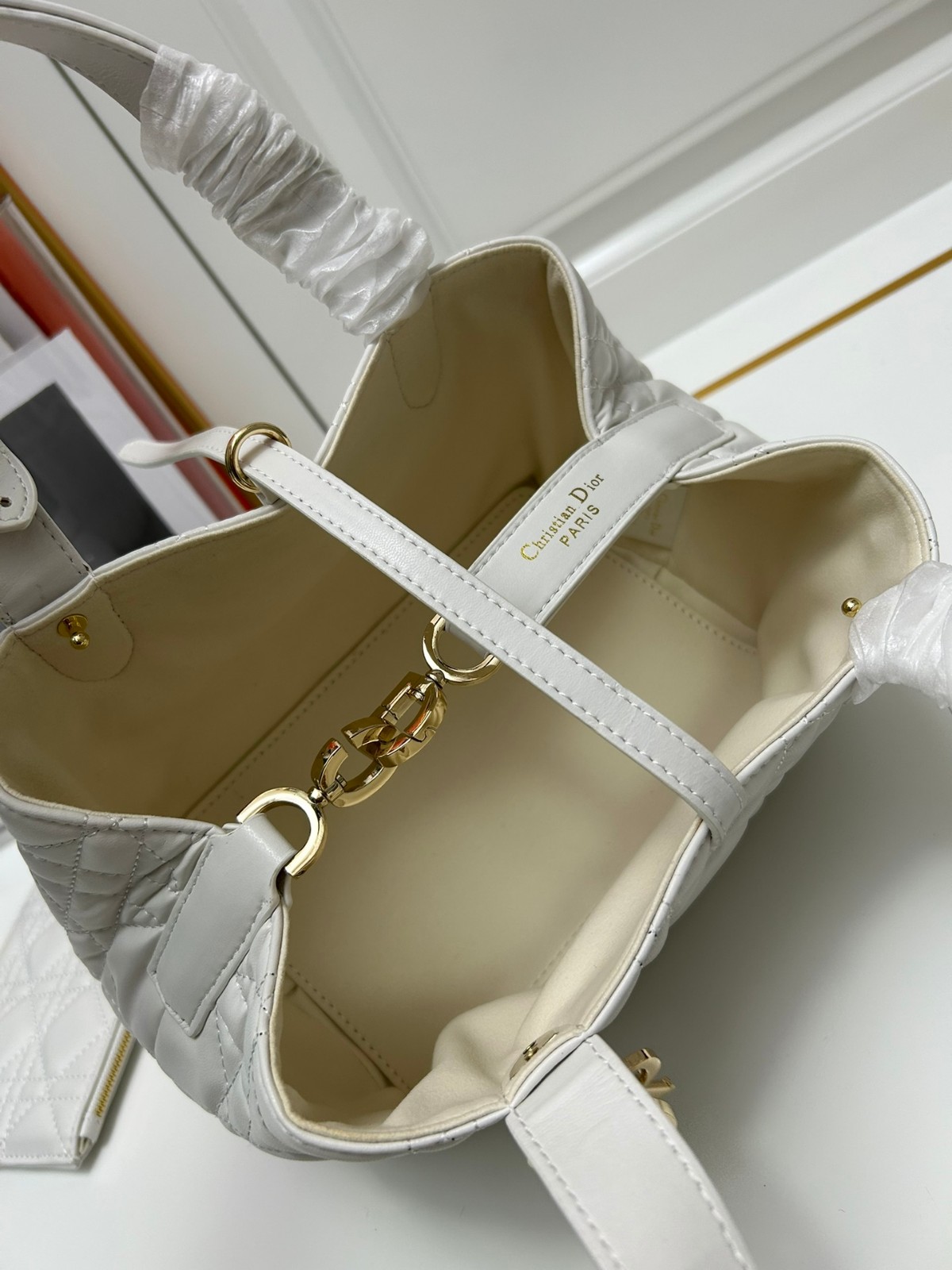 ディオール DIOR TOUJOURS トート スモール クリスチャン