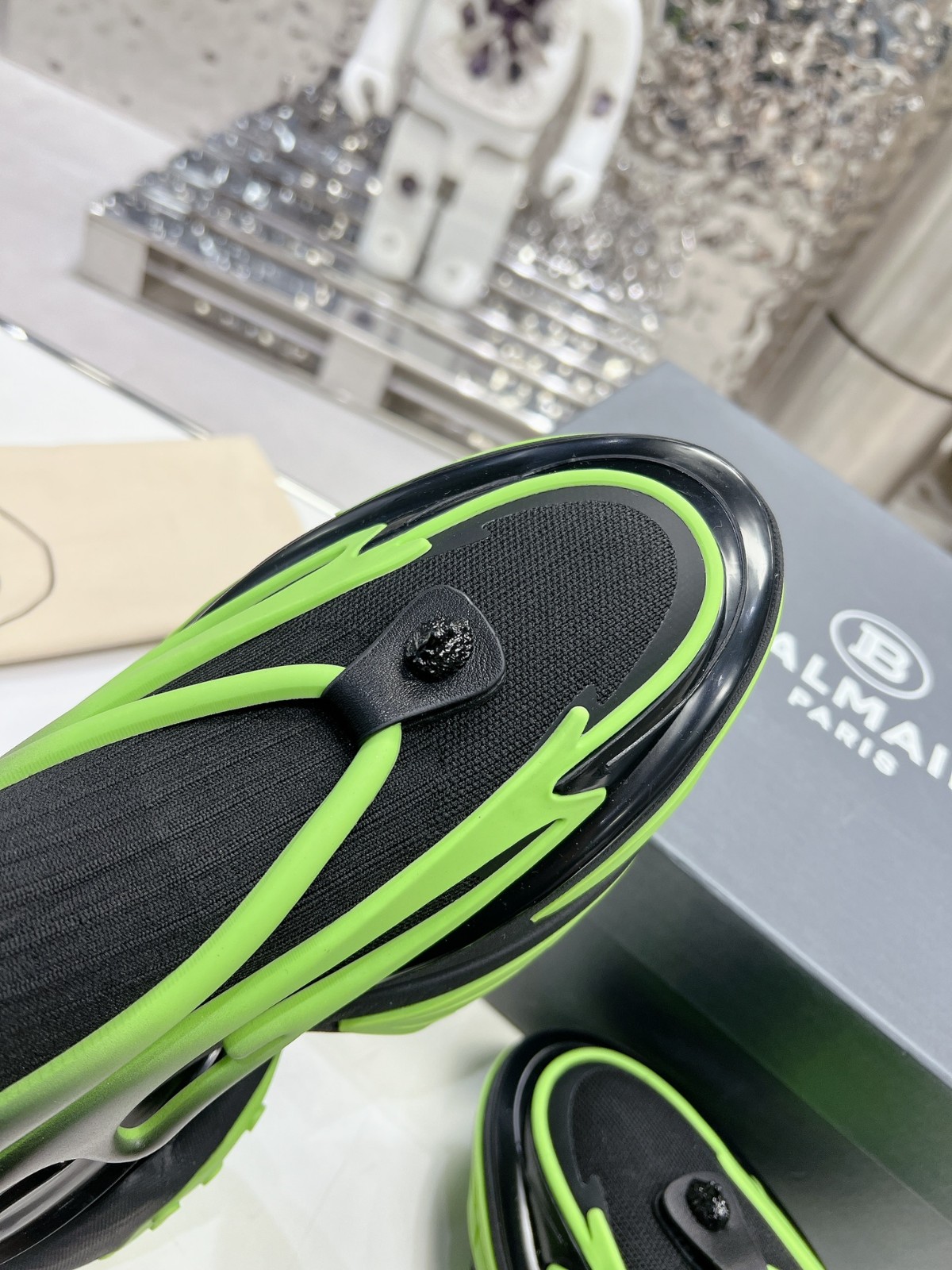 バルマン スニーカー スーパーコピー Unicorn メッシュ＆レザー