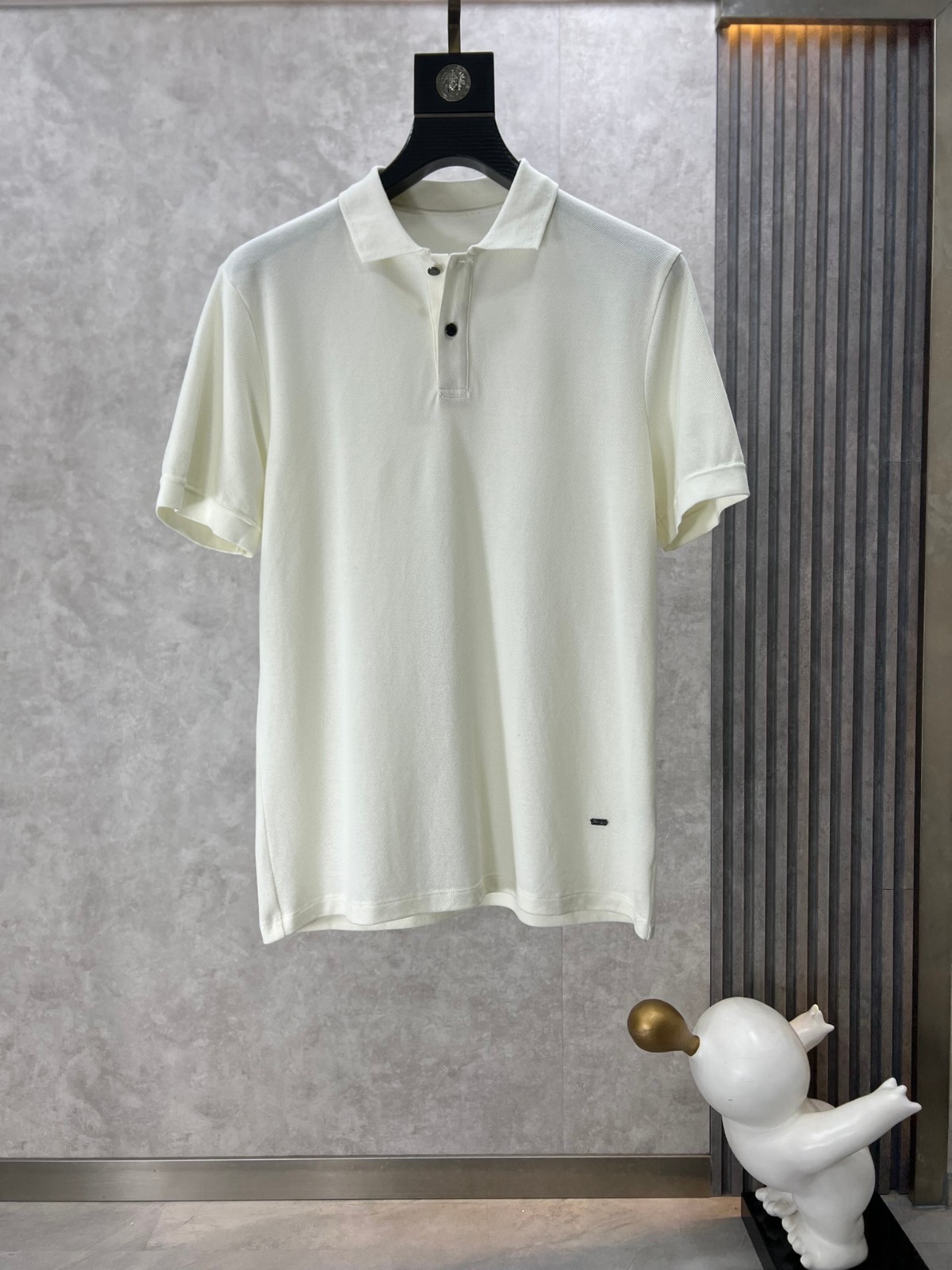 定番 シンプル サルヴァトーレ・フェラガモ Tシャツ コピー 半袖 ポロシャツ ホワイト