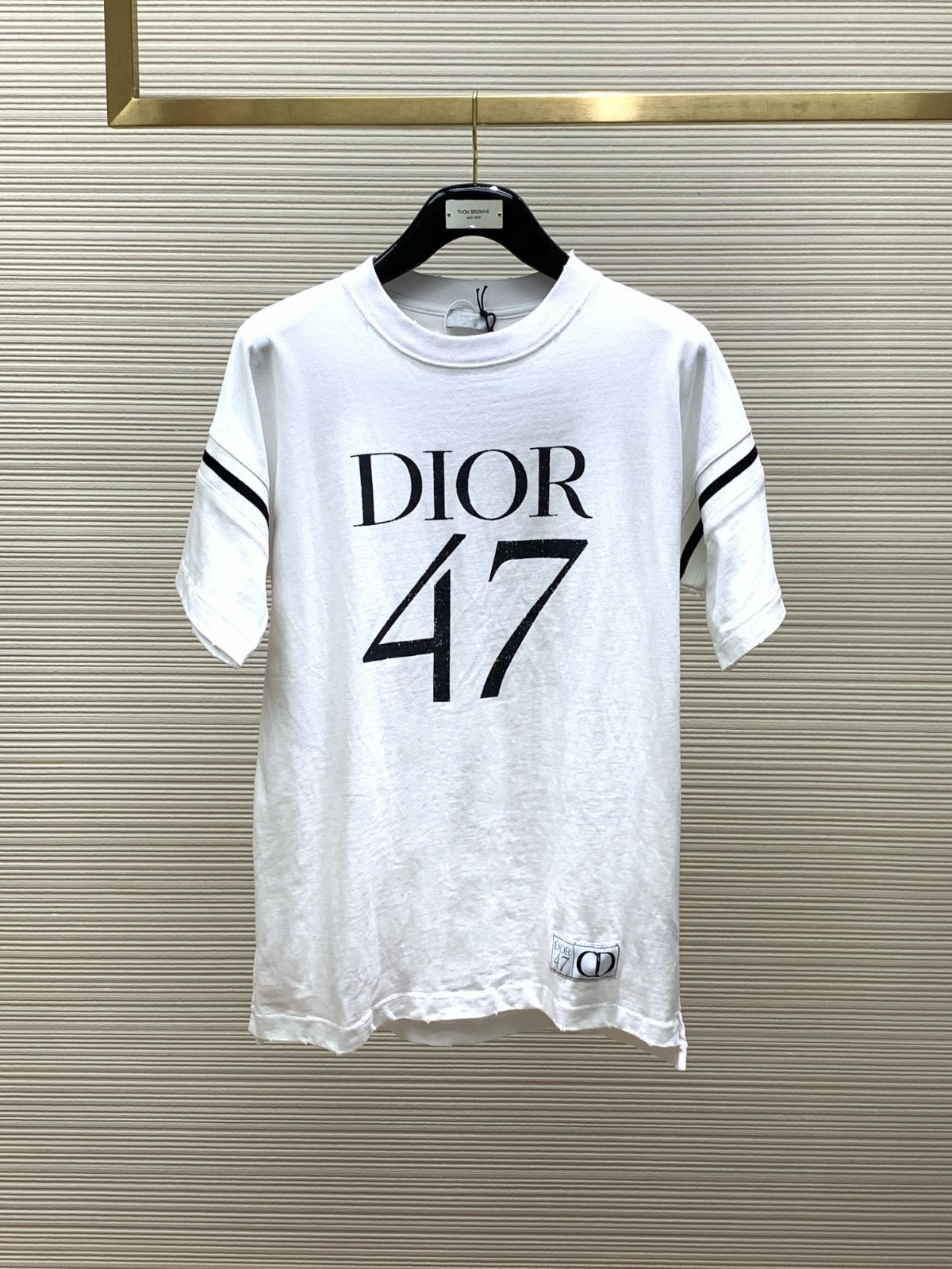 人気 カジュアル ロゴ 半袖Tシャツ クリスチャン・ディオール Tシャツ コピー ホワイト