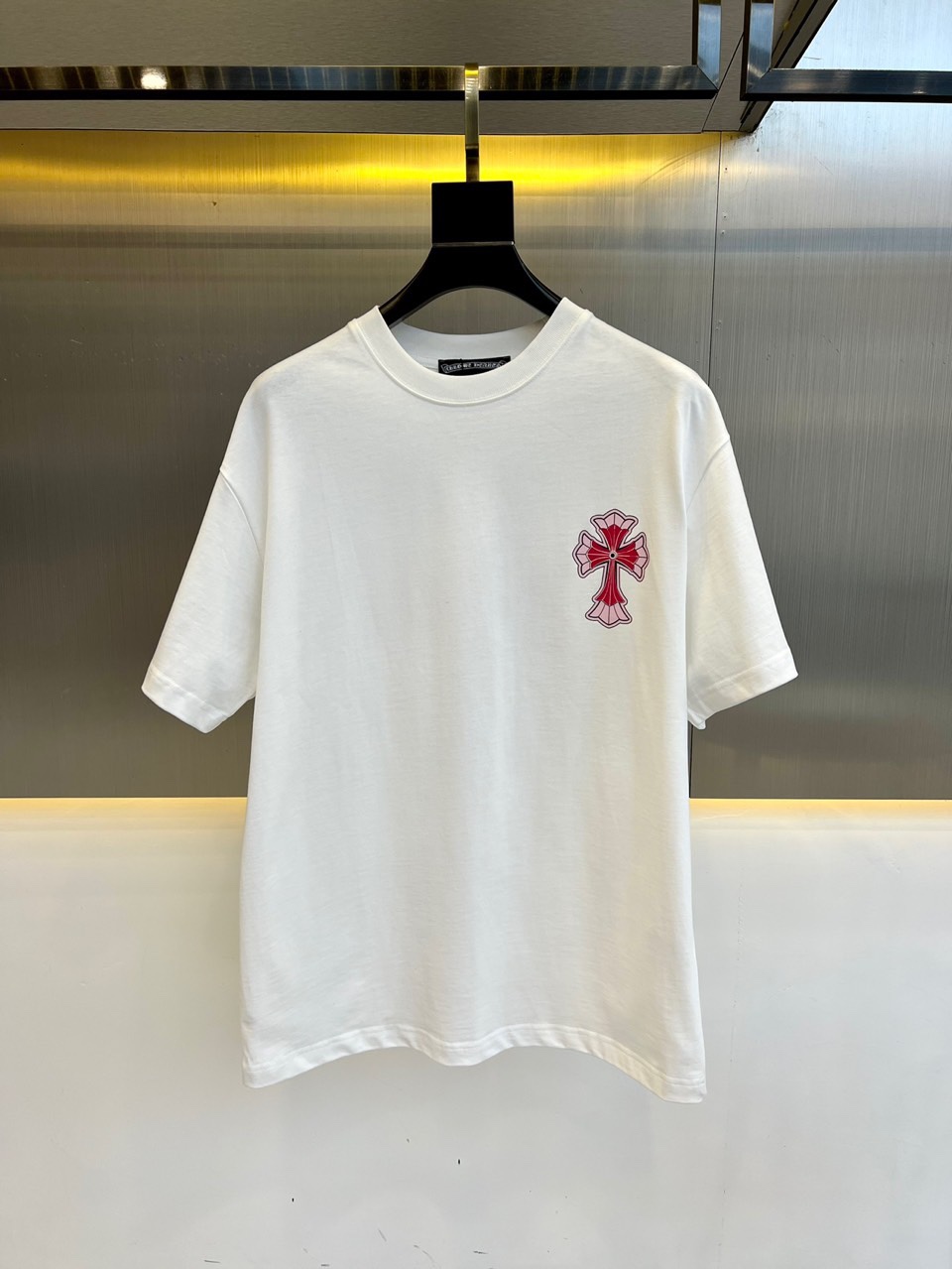 クロムハーツ 半袖Tシャツ コピー ゆったり ストリート カジュアル ホワイト