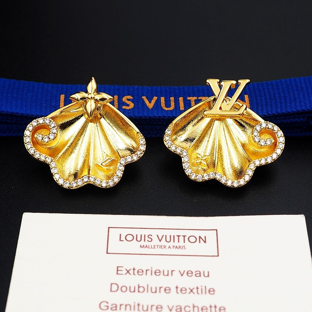 ピアス･クルーザー LV アクアティック ルイヴィトン イヤリング 偽物 アクセサリー ゴールド