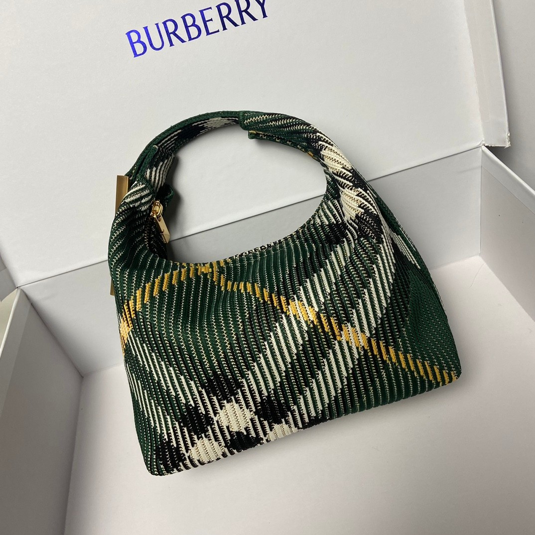 バーバリー バッグ コピー ミニ ペグ ダッフルバッグ ハンドバッグ グリーン