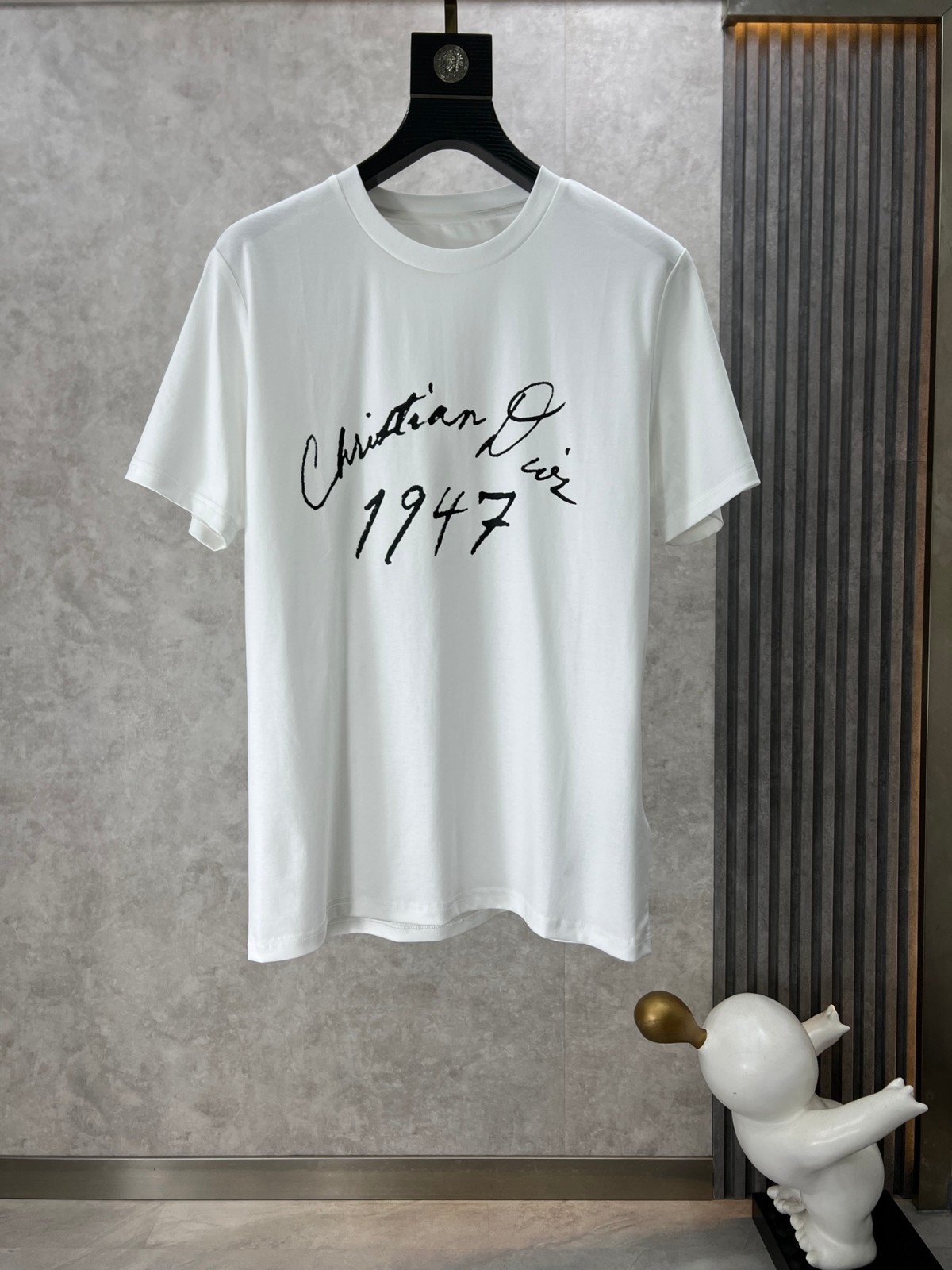 定番 カジュアル クリスチャン・ディオール 半袖Tシャツ コピー クルーネック ホワイト