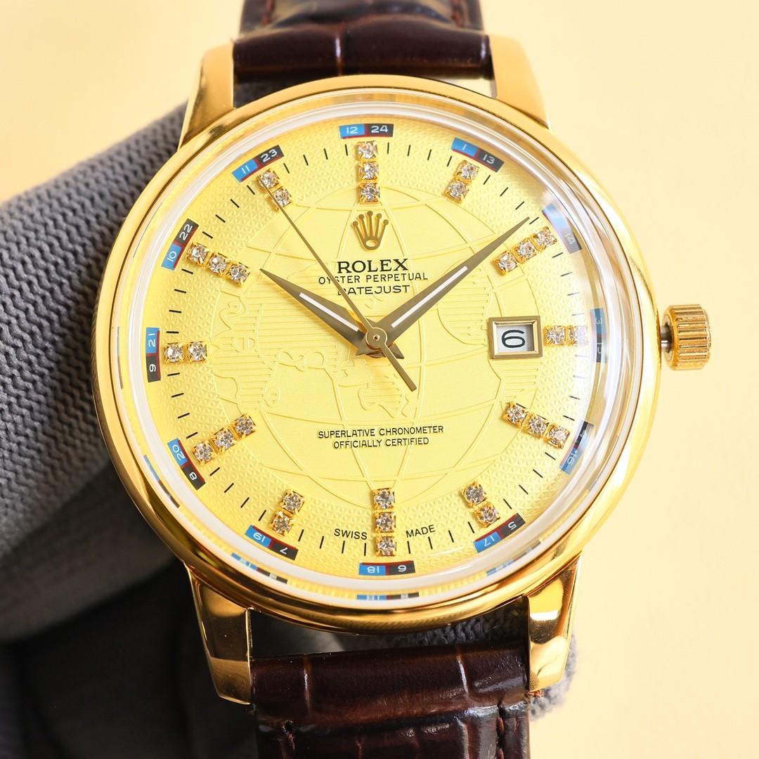 クラシック カジュアル ロレックス 時計 スーパーコピー 42mm ウォッチ