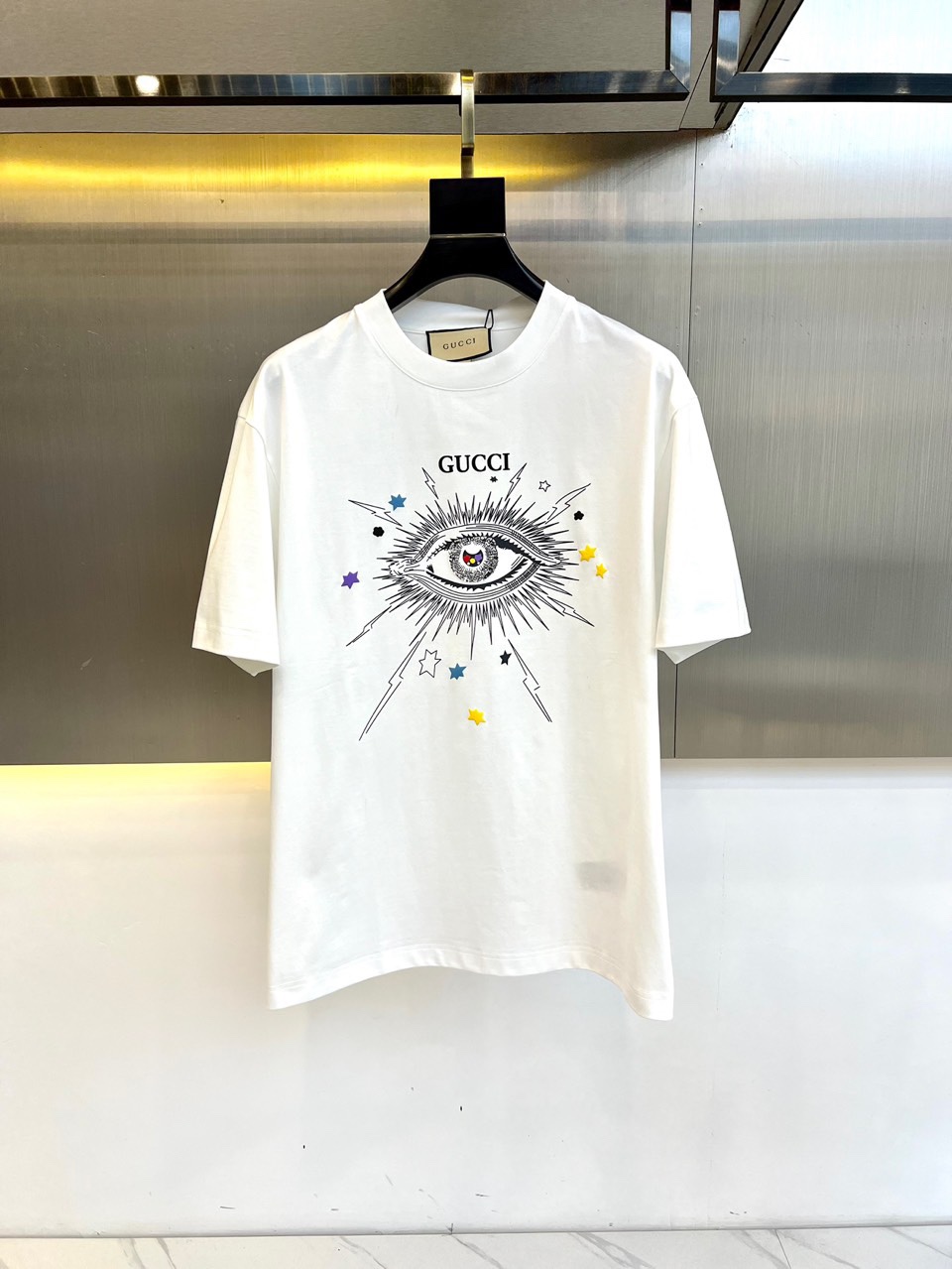 カジュアル おしゃれ グッチ Tシャツ コピー 半袖Tシャツ ホワイト