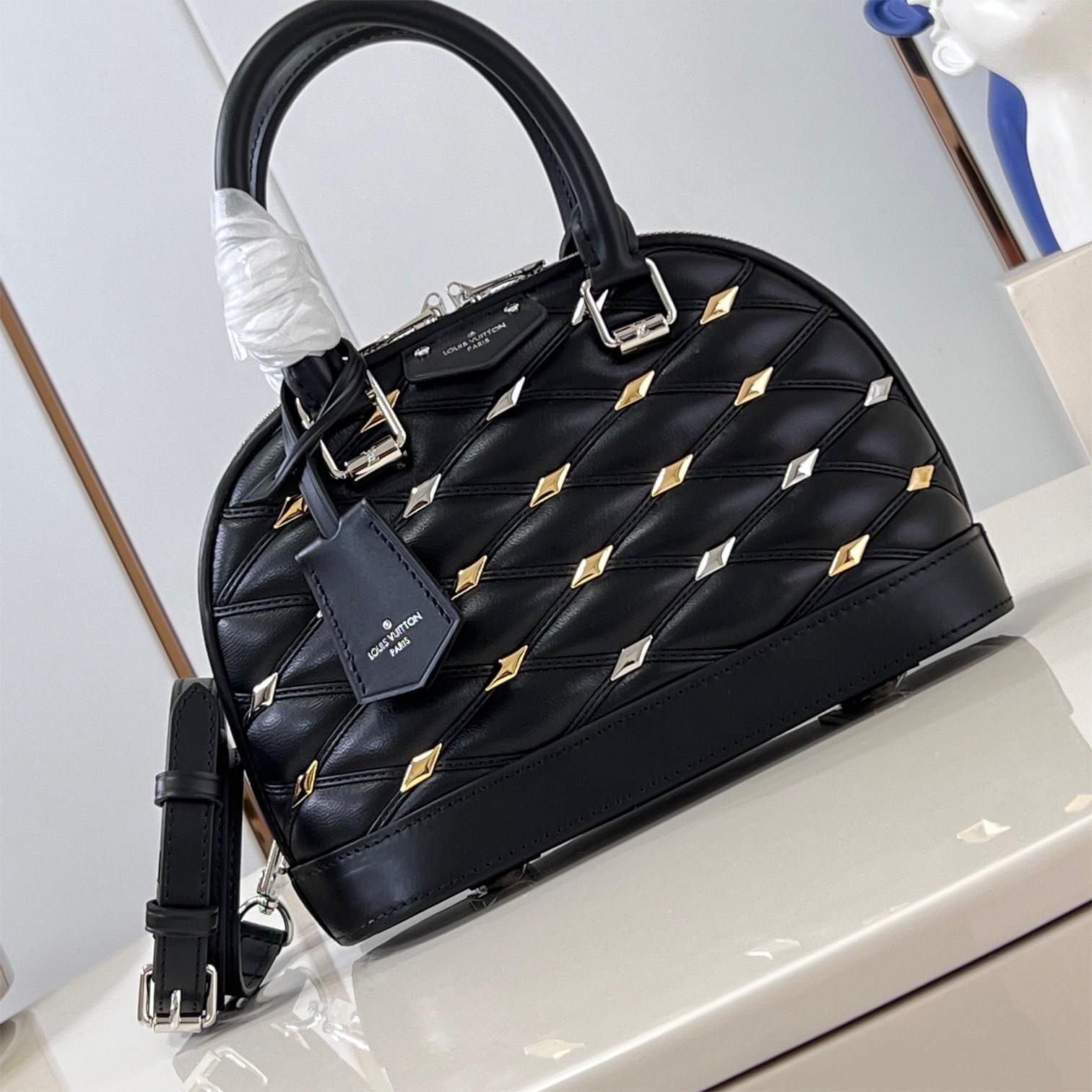 M83019 LV アルマ BB マルタージュ スタッズ ハンドバッグ ルイヴィトン バッグ スーパーコピー
