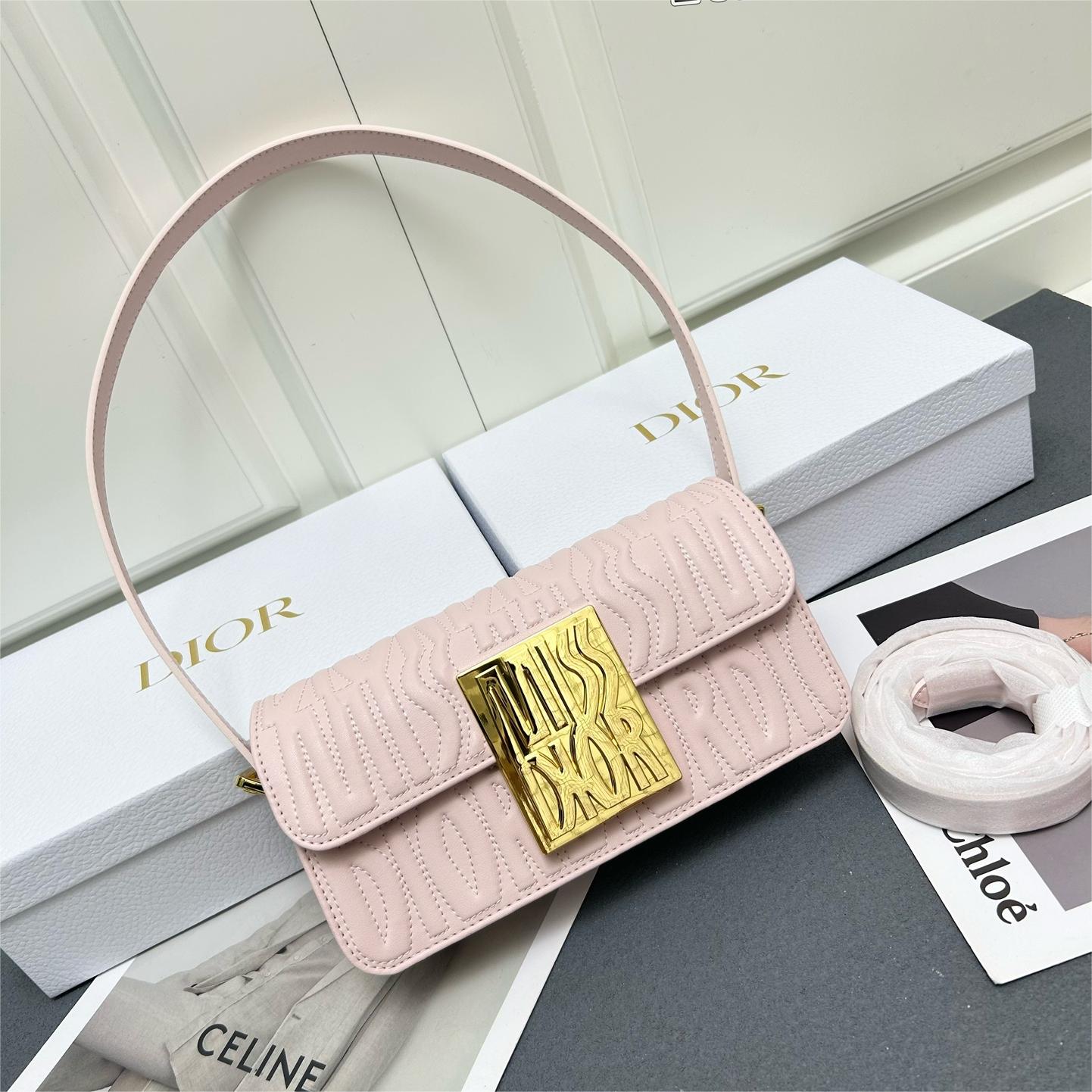 Miss Dior フラップバッグ クリスチャン・ディオール バッグ コピー ピンク