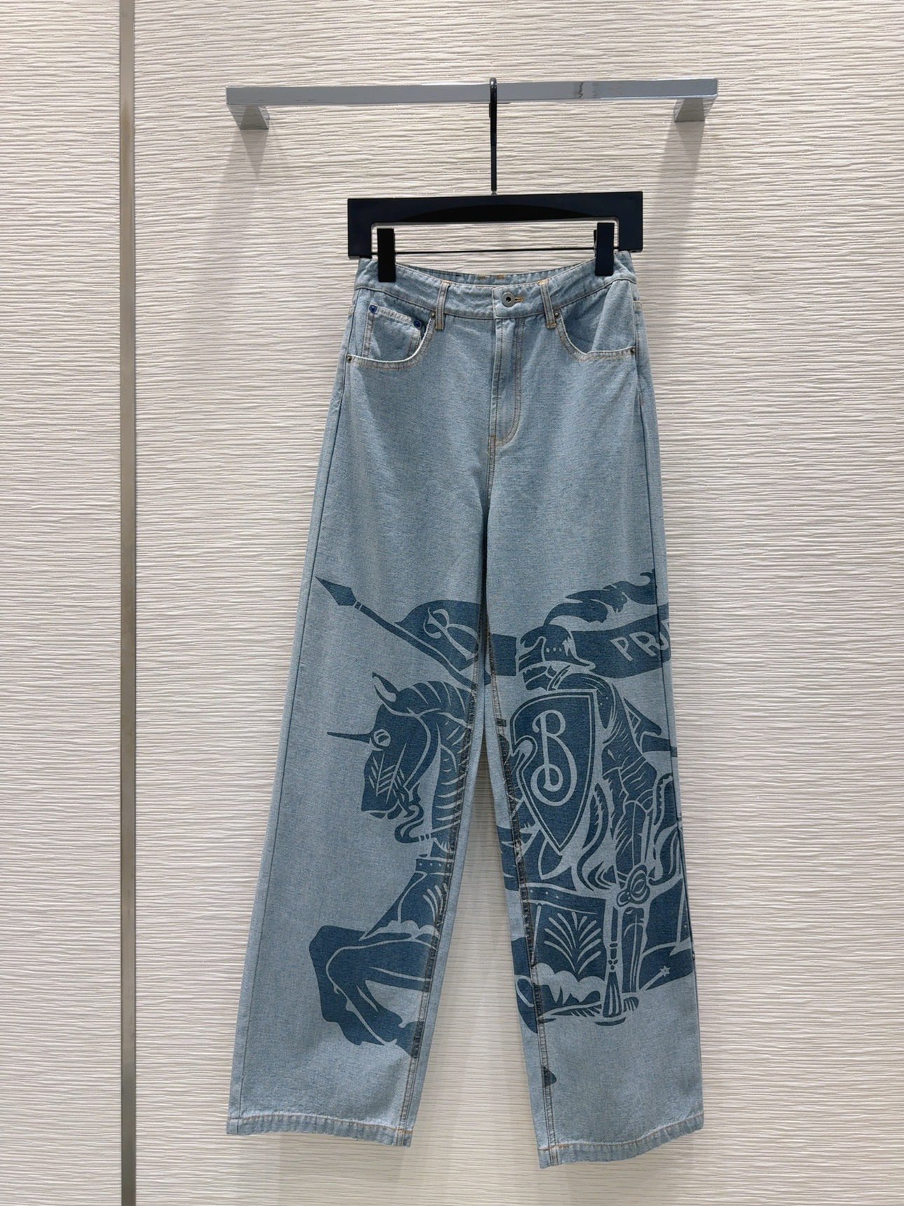 EKD オーバーサイズフィット デニムパンツ バーバリー ジーンズ コピー