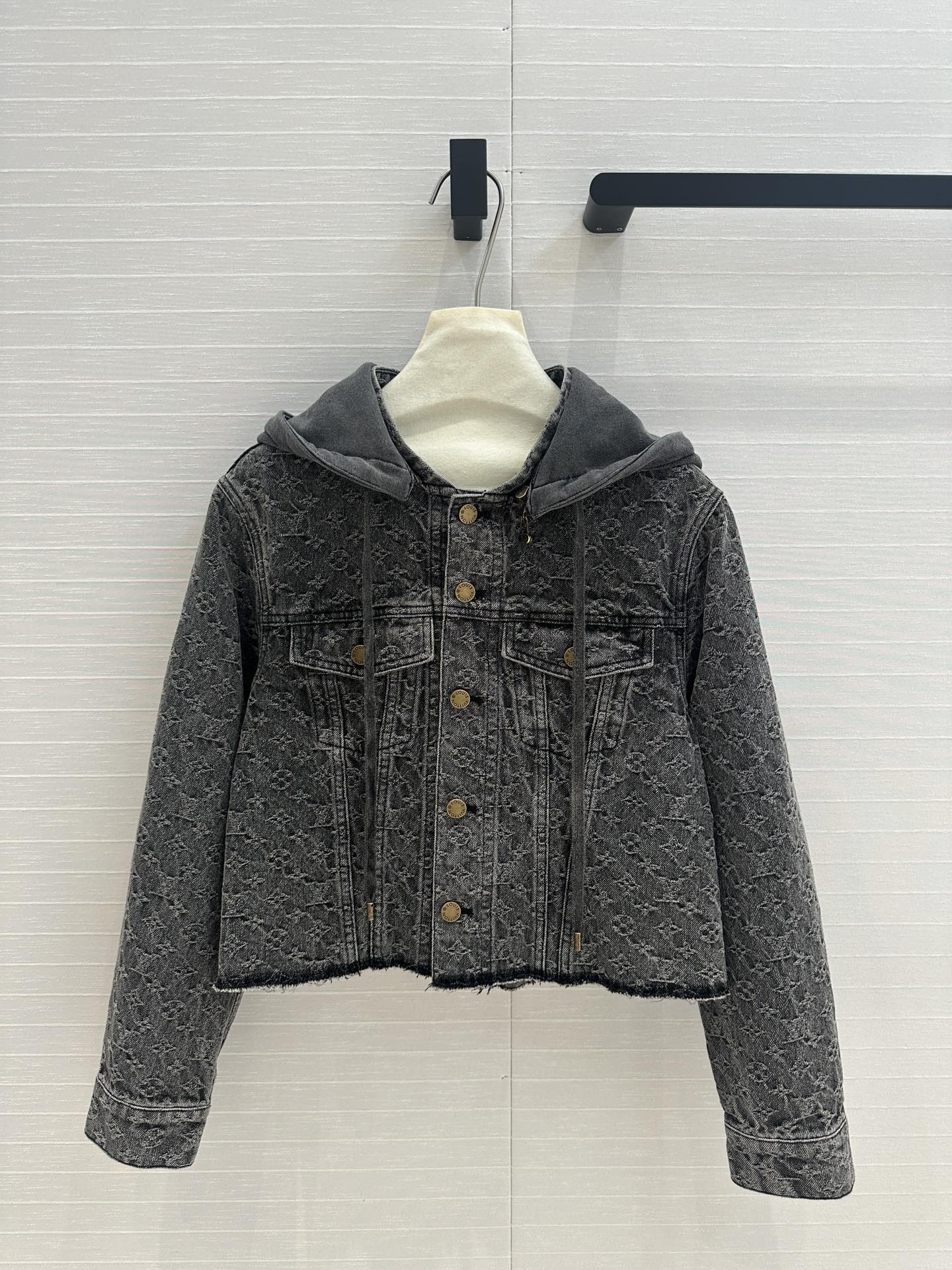 ヴィンテージエフェクトモノグラムデニムジャケット ルイヴィトン ジャケット コピー 