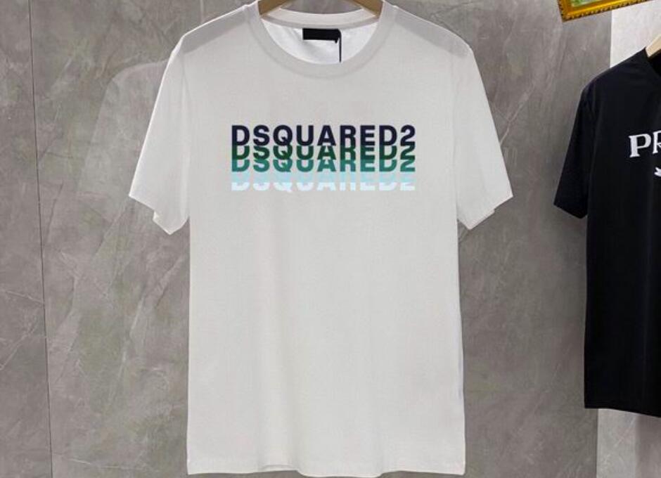 ベーシック 着回し ロゴ 半袖Tシャツ ディースクエアード Tシャツ コピー トップス