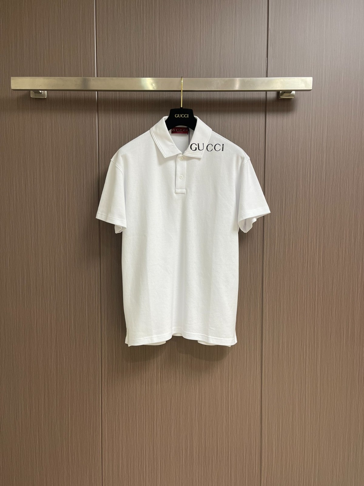 カジュアル 上品 ロゴプリント ポロシャツ グッチ Tシャツ