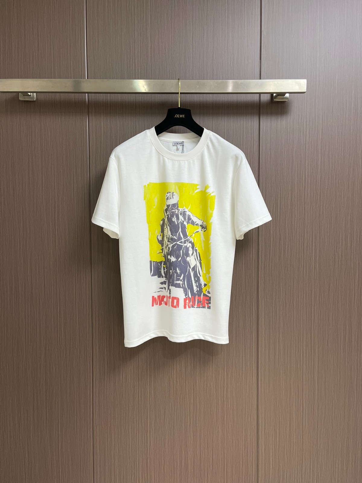 ユニセックス ロエベ Tシャツ コピー リラックスフィット プリントTシャツ