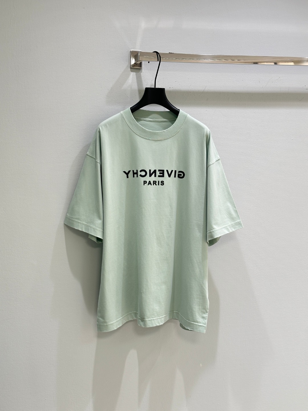 カジュアル ロゴ入り 半袖Tシャツ ジバンシィ Tシャツ コピー コットン グリーン