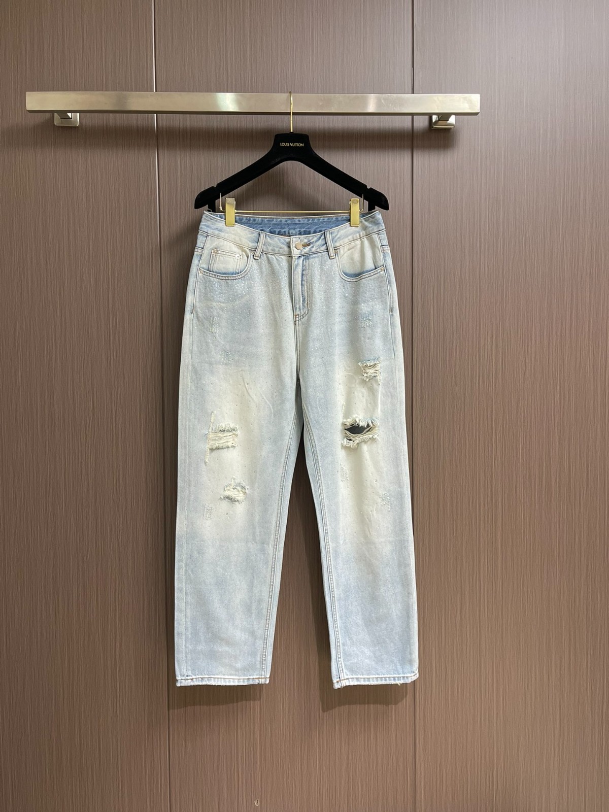 ダメージ加工 ストレッチ デニムパンツ クロムハーツ ジーンズ コピー レディース