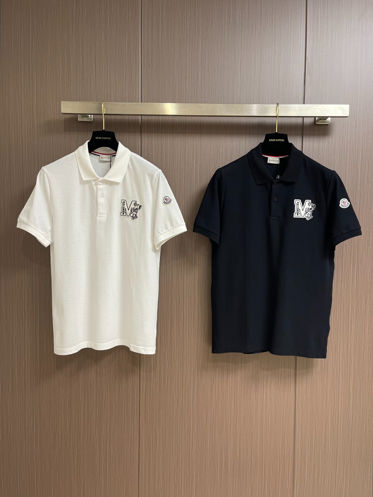 シンプル コットンピケ 半袖ポロシャツ モンクレール Tシャツ スーパーコピー