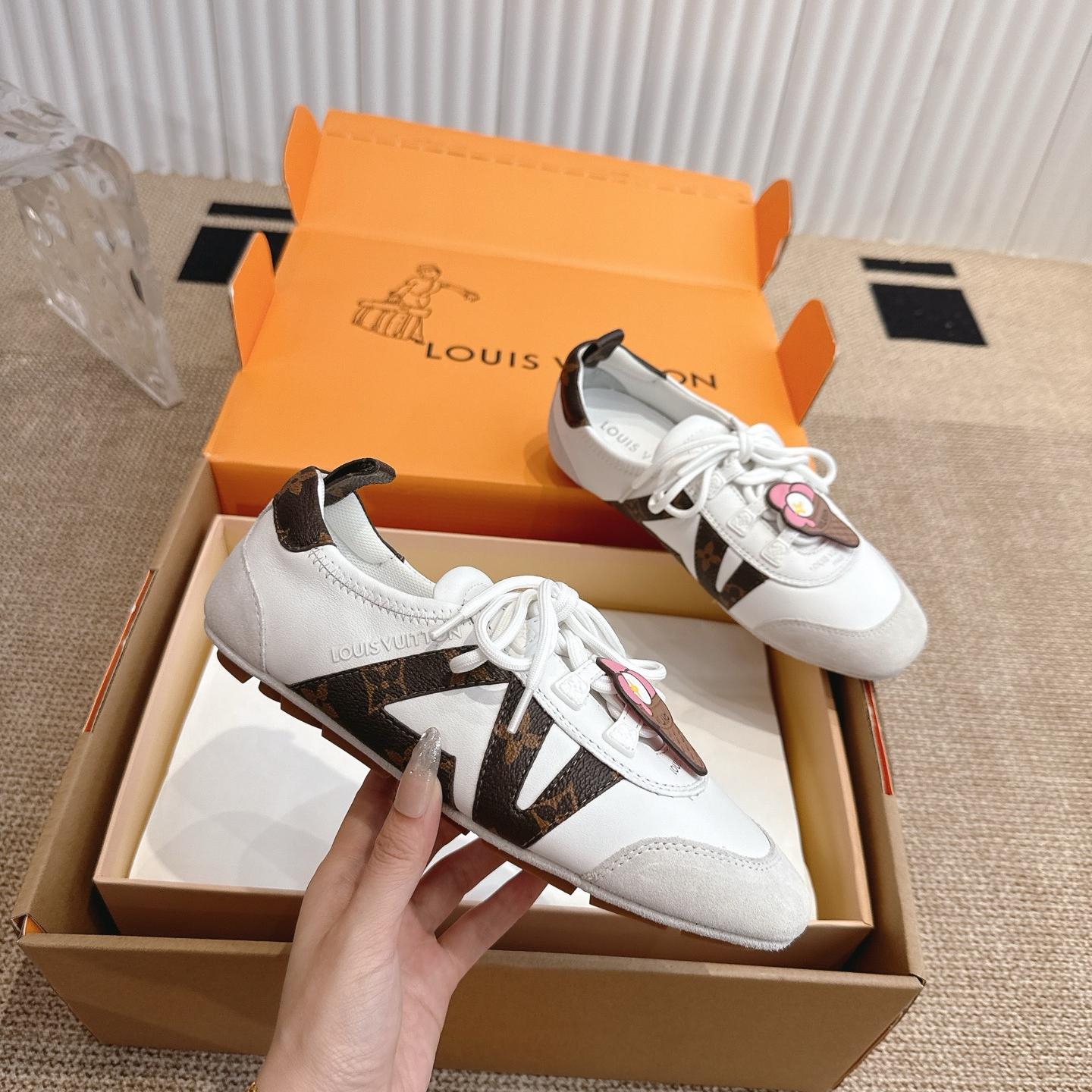 人気新作～LV スニーカリーナ ルイ・ヴィトン スニーカー スーパーコピー ホワイト