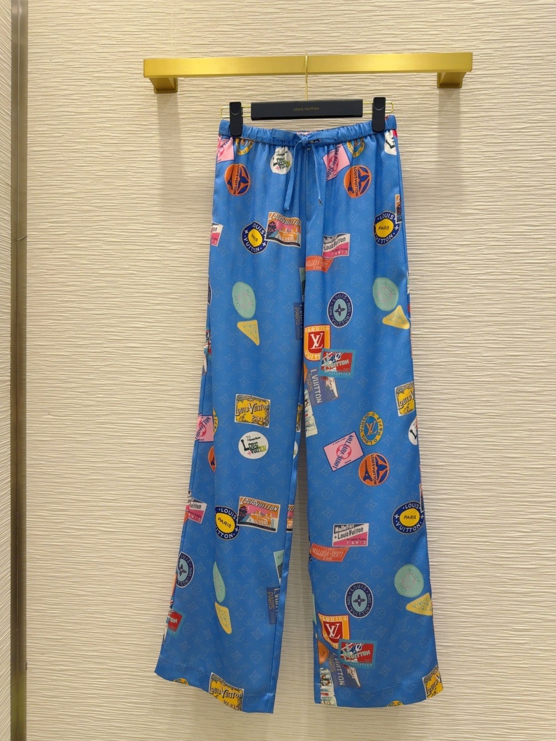 マヒナ パッチ パジャマパンツ ルイ・ヴィトン パンツ コピー ブルー