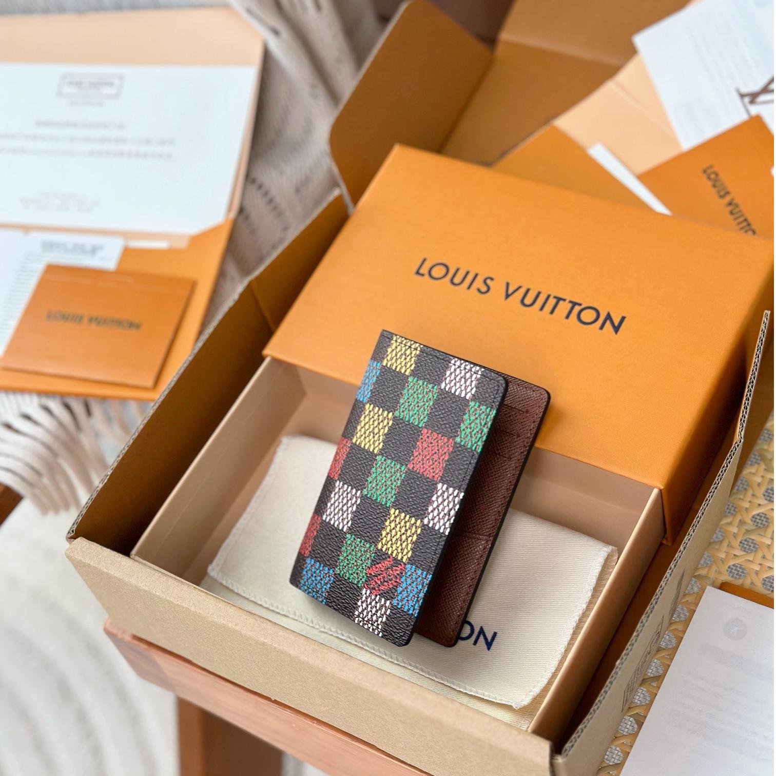 LOUIS VUITTON (ルイヴィトン) ダミエ オーガナイザー・ドゥ LOUIS VUITTON (ルイヴィトン) ダミエ オーガナイザー・ドゥ