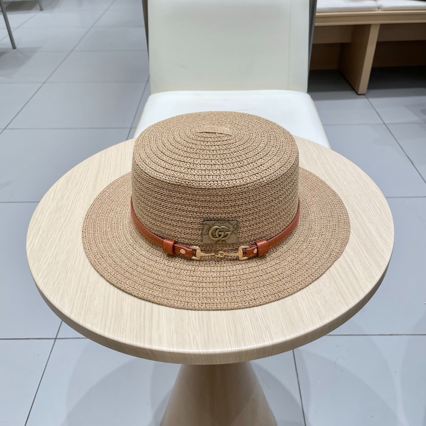 春夏 カジュアル 可愛い ホースビット付きハット グッチ 帽子 偽物 レディース