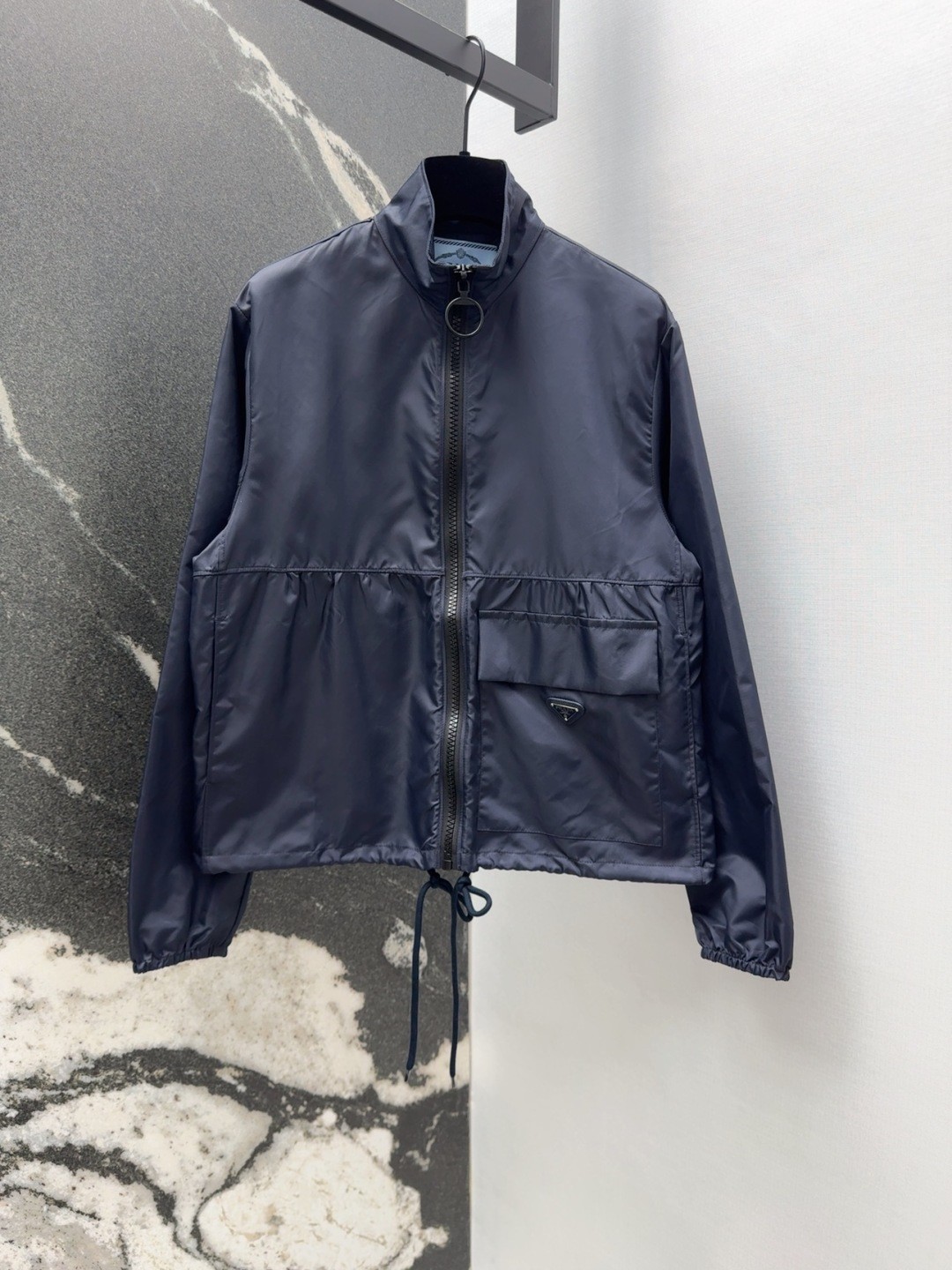 Re-Nylon ブルゾンジャケット プラダ ジャケット コピー レディース ネイビー