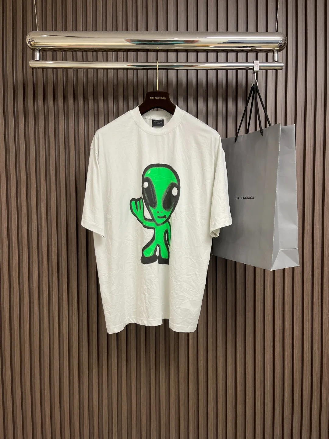 ストリート カジュアル プリント 半袖Tシャツ バレンシアガ Tシャツ コピー ユニセックス ストリート カジュアル プリント 半袖Tシャツ バレンシアガ Tシャツ コピー ユニセックス