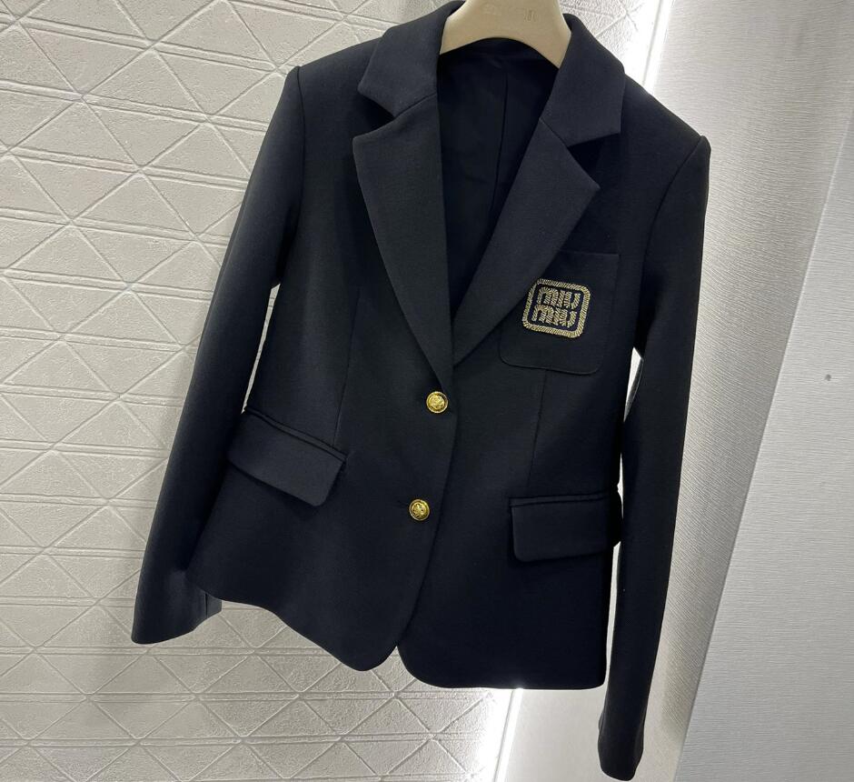 人気品 みゅう 洋服Ｎ級品 トップス アウター スーツ 2点セット 高品質 ビジネス 通勤 ブラック