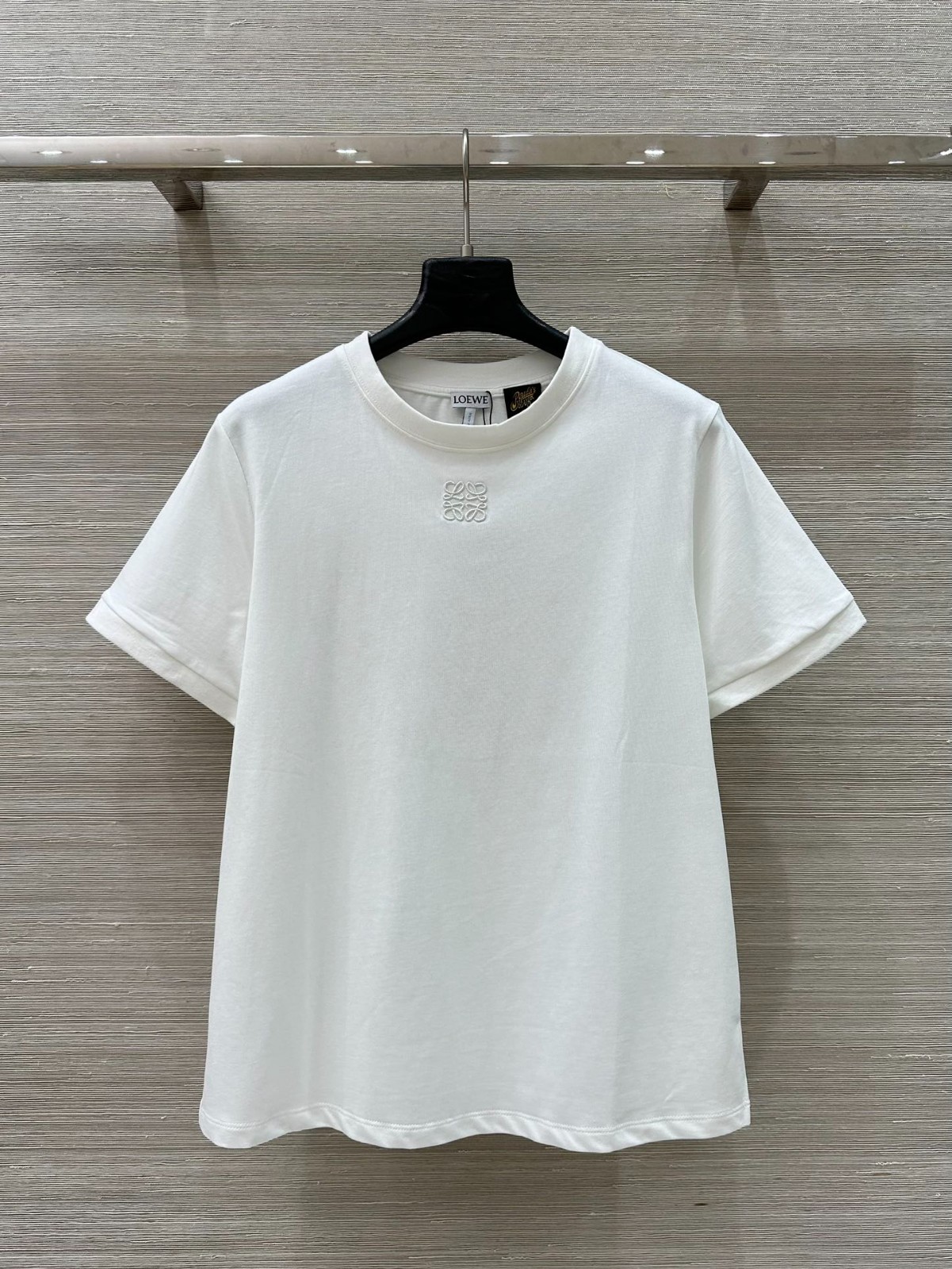 カジュアル 合わせやすい レース Tシャツ ロエベ Tシャツ コピー ホワイト